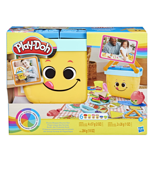 Hasbro - Play Doh - picnic coffret des formes