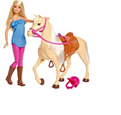 Barbie et son cheval FXH13