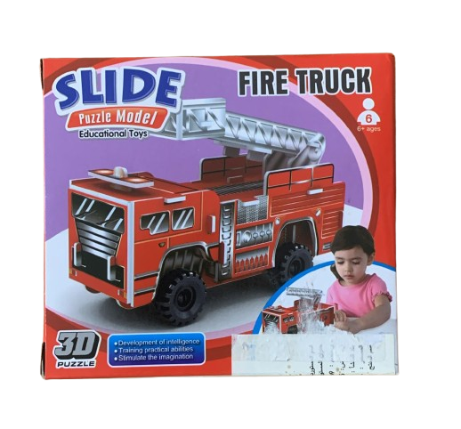 Mini Puzzle 3D Pompiers
