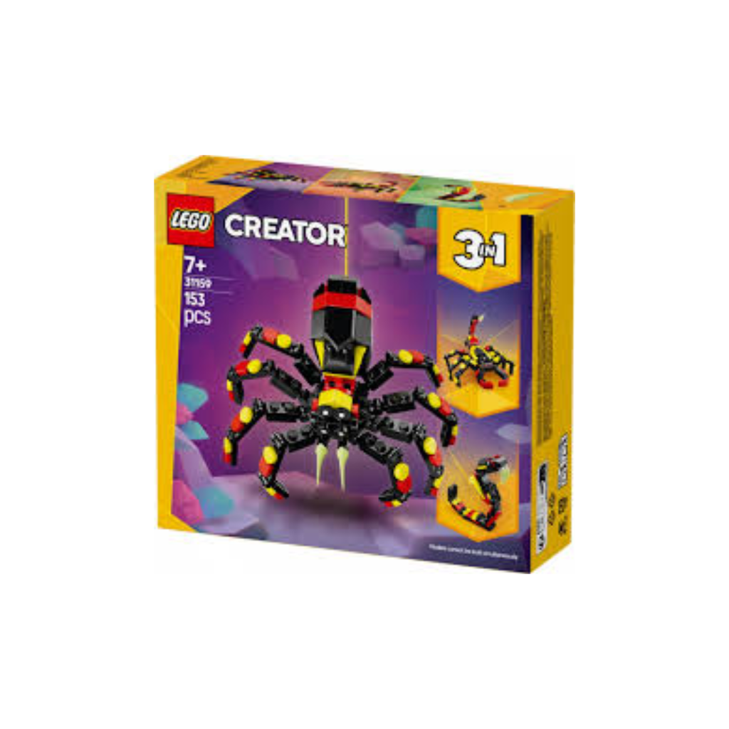 LEGO Creator Animaux sauvages : l'araignée surprenante 31159