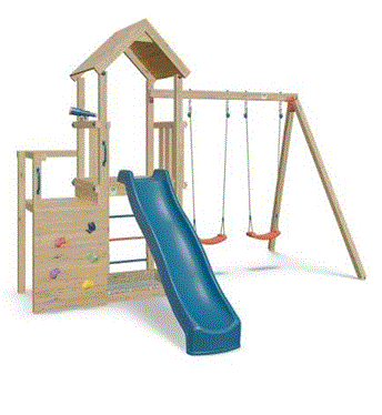 Trigano Aire de jeux en bois ULTRA XPLORER TRIGANO J-24603P1
