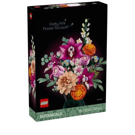 10342 Lego Pretty Pink Flower Bouquet