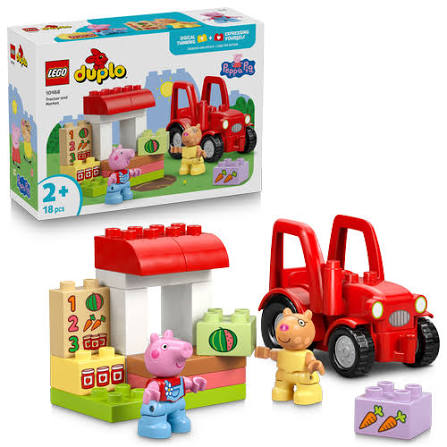 10468 Tracteur et marché DUPLO