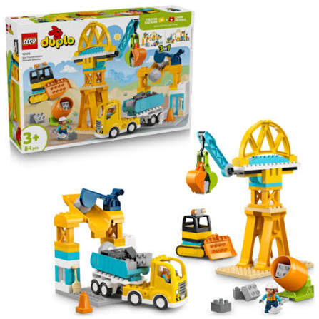 LEGO Duplo 3 IN 1 CONSTRUCTION SITE AND VEHICLES 10476