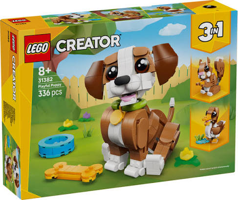31382 LEGO Creator CUTE ANIMALS: PLAYFUL PUPPY DOG