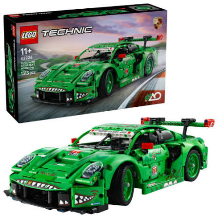 42224 LEGO Technic PORSCHE 911 GT3 R REXY AO RACING CAR