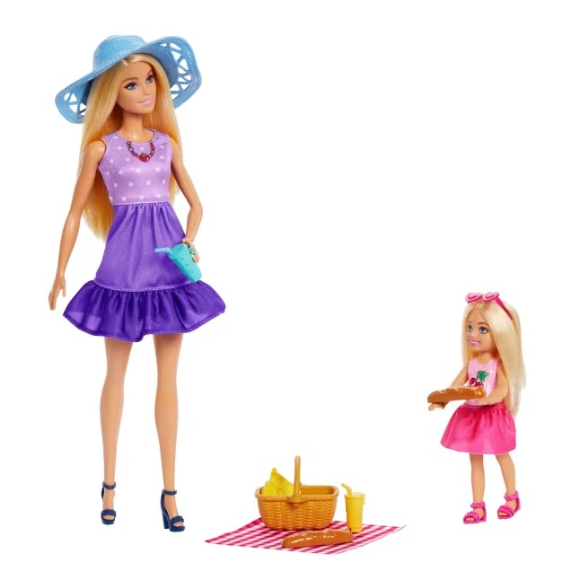 JBF43 - Barbie - Famille et Amis Barbie - Coffret 2 Poupées
