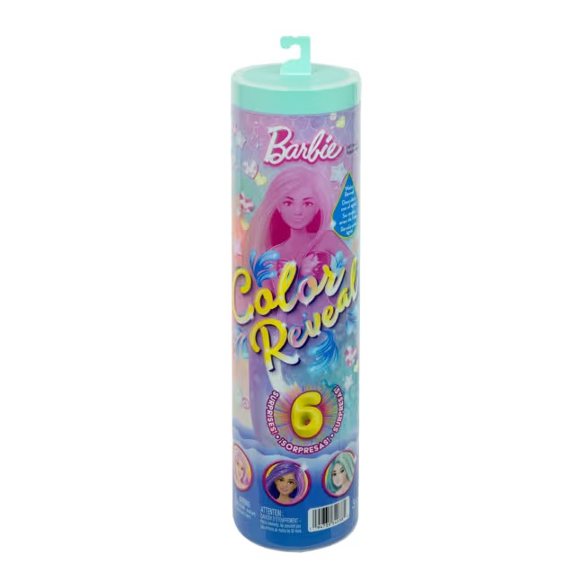 Barbie Poupée Barbie Sirène Color Reveal JMW61