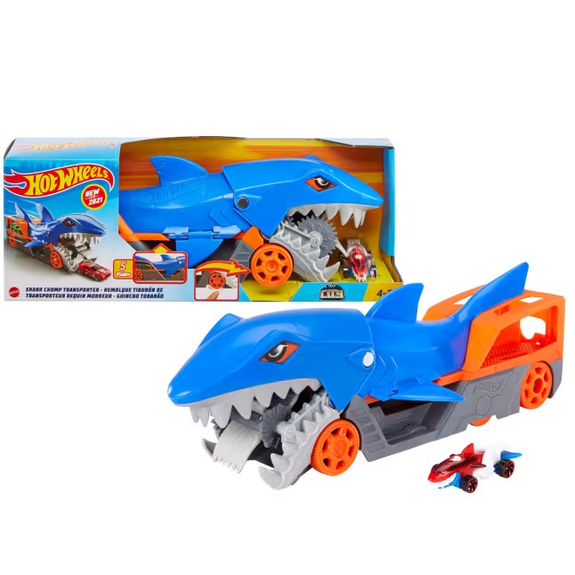 Hot Wheels Requin Transporteur Circuit GVG36