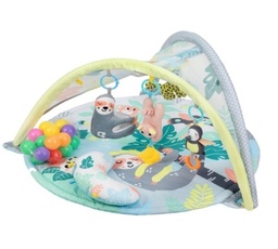 [AR04287] Qkids-Tapis d’éveil Jungle Turquoise