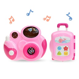 [QF366-056] Appareil photo pour bébé avec musique et lumière . QF366-056