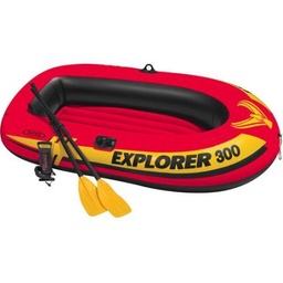 [58332] Intex-Bateau gonflable orange 300 58332