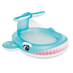 [57440] Intex-Piscine gonf balaine fontaine