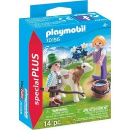 [70155] Playmobil-Enfants et veau