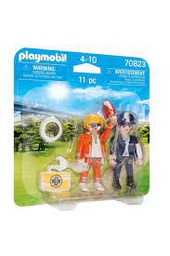 [70823] Playmobile-City life-Duo secouriste