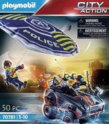 [70781] Playmobil - City action - Police parachute quad