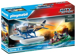 [70781] Playmobile-City action-Police parachute quad