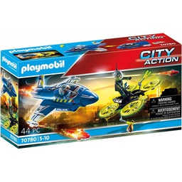 [70780] Playmobile-Action city-Jet police et drone