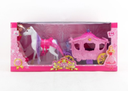 [CAD-05017] Carrosse de Princesse avec Cheval CAD-05017