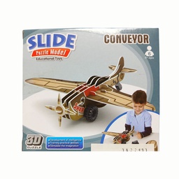 [1912-E] Mini Puzzle 3D Avion