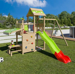 [J-24730P1] Aire de jeux bois 2,20 m SNACK XPRESSION - 12 enfants