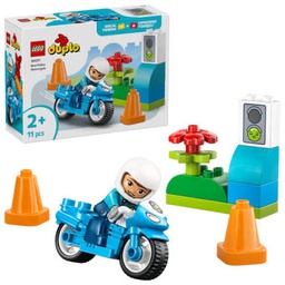[10471] 10471 Moto de police bleue DUPLO