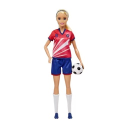 [HCN17] Barbie Poupée Barbie Footballeuse, Blonde HCN17